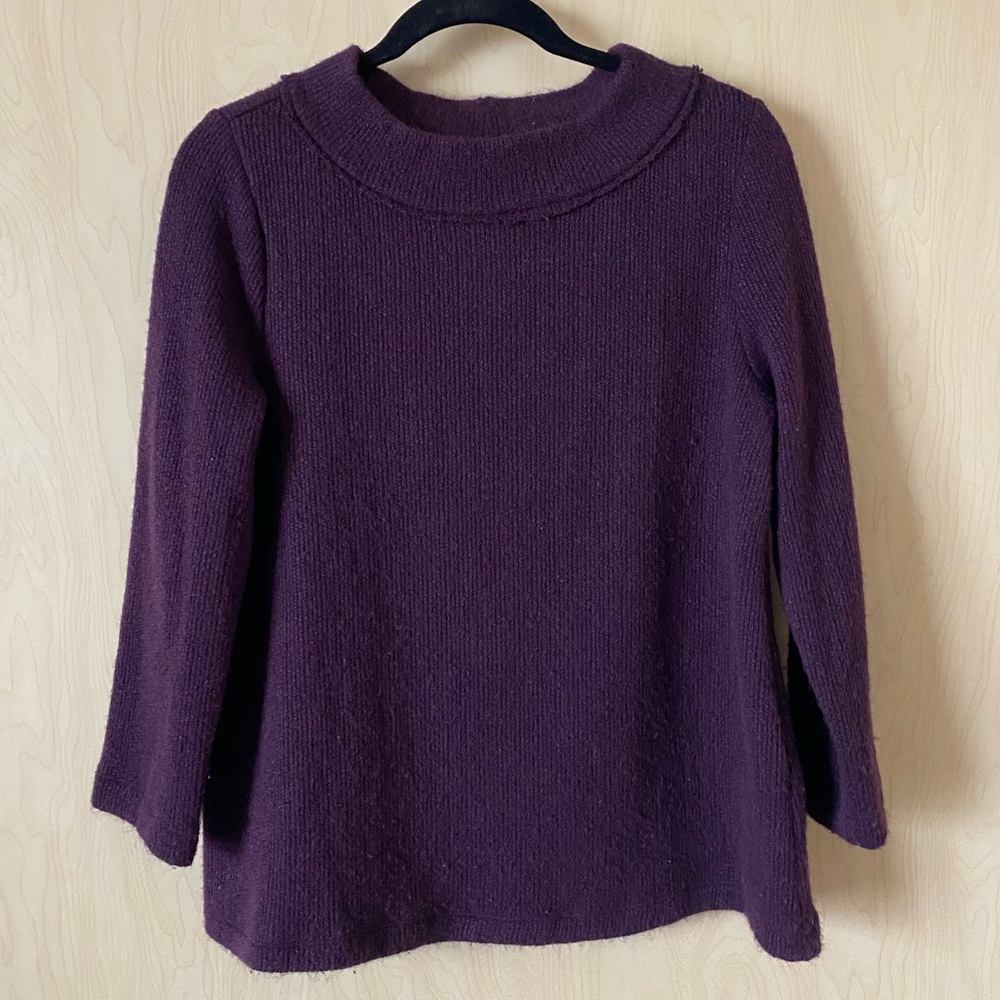 LOFT Boatneck Sweater 3/4 Sleeve